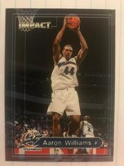 Aaron Williams #147 Basketball Cards 1999 SkyBox Impact Prices