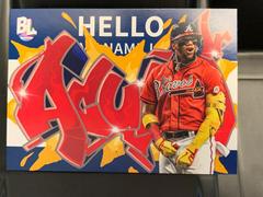 Ronald Acuna Jr. #RC-9 Baseball Cards 2023 Topps Big League Roll Call Wildstyle Edition Prices