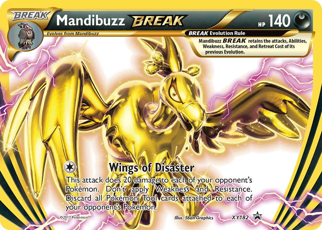 Mandibuzz BREAK #XY182 Pokemon Promo