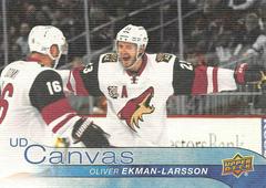 Oliver Ekman Larsson Hockey Cards 2016 Upper Deck Canvas Prices