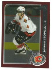 Jordan Leopold Hockey Cards 2002 Topps Chrome Prices