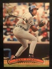 Tony Clark #42 Baseball Cards 1996 Stadium Club Prices