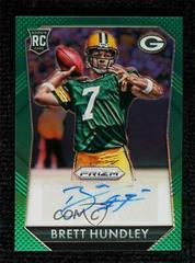 Brett Hundley [Green Prizm] #RS-BH Football Cards 2015 Panini Prizm Rookie Signatures Prices