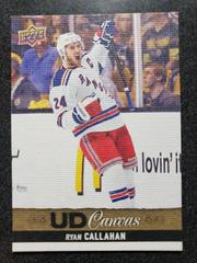 Ryan Callahan #C13 Hockey Cards 2013 Upper Deck Canvas Prices