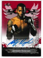 Anthony Njokuani [Red] Ufc Cards 2010 Leaf MMA Autographs Prices
