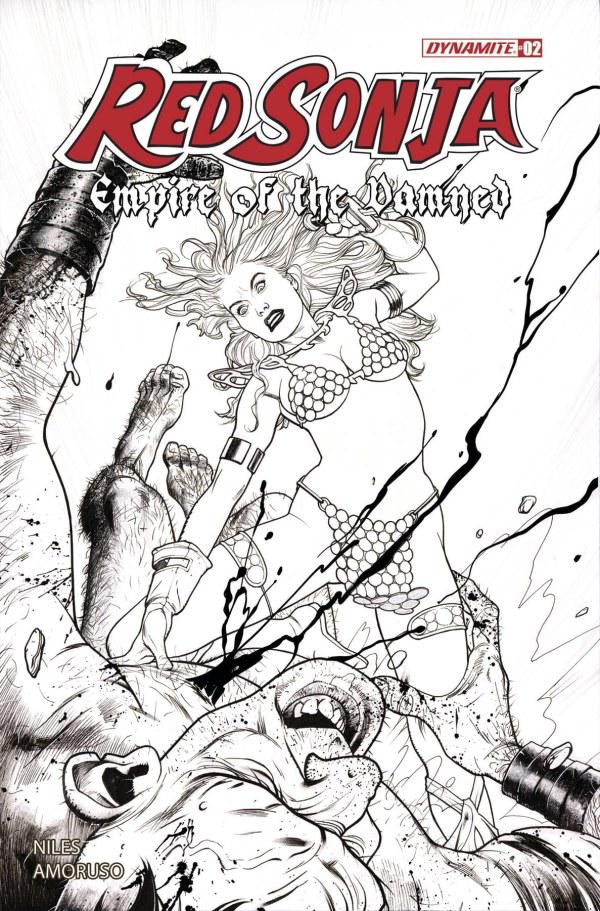 Red Sonja: Empire of the Damned [Middleton Sketch] #2 (2024) Comic Books Red Sonja: Empire of the Damned