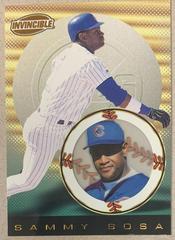 Sammy Sosa #32 Baseball Cards 1999 Pacific Invincible Prices