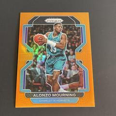 Alonzo Mourning [Orange Prizm] Basketball Cards 2021 Panini Prizm Prices
