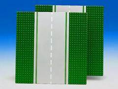 LEGO Set | Straight Road Plates LEGO Town