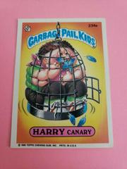 HARRY Canary #234a 1986 Garbage Pail Kids Prices