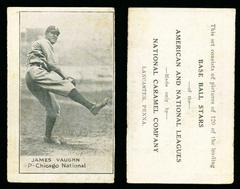 James Vaughn Baseball Cards 1921 E220 National Caramel Prices