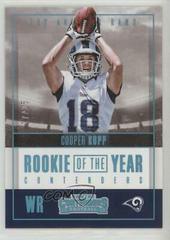 Cooper Kupp [Platinum] #RY-26 Football Cards 2017 Panini Contenders Rookie of the Year Prices