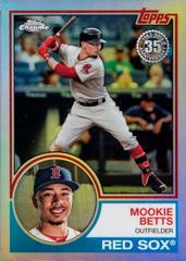 Mookie Betts #83T-4 Baseball Cards 2018 Topps Chrome 1983 Prices