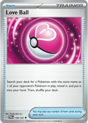 Love Ball #156 Pokemon Twilight Masquerade Prices