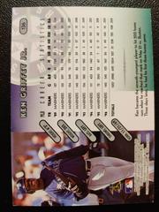 Card Back | Ken Griffey jr Baseball Cards 1997 Panini Donruss Team Set