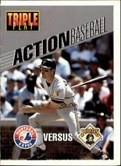 Andy van slyke #1 Baseball Cards 1993 Panini Donruss Triple Play Action Baseball Prices