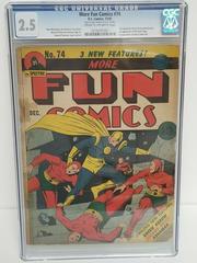 More Fun Comics #74 (1941) Comic Books More Fun Comics Prices