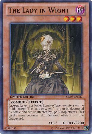 The Lady in Wight GLD5-EN022 YuGiOh Gold Series: Haunted Mine