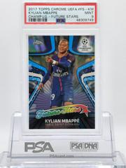 Kylian Mbappe [Future Stars] Soccer Cards 2017 Topps Chrome UEFA Champions League Future Stars Prices