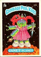 JANET Planet #63b 1985 Garbage Pail Kids Prices