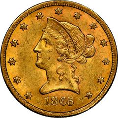 1865 S Coins Liberty Head Gold Eagle Prices