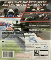 Back Cover | Formula One Championship Edition Playstation 3