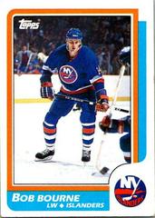 Bob Bourne Hockey Cards 1986 Topps Prices