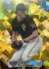 Paul Skenes [Gold Refractor] #SS-1 Baseball Cards 2023 Bowman Draft Chrome Sapphire Selection Prices