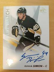 Dominik Simon [Autograph] #122 Hockey Cards 2016 SP Authentic Prices