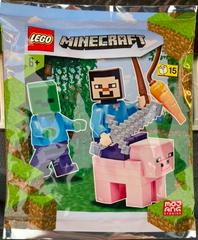 Steve, Zombie And Pig #662101 LEGO Minecraft Prices