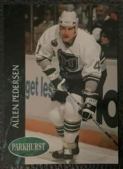 Allen Pederson #300 Hockey Cards 1992 Parkhurst Prices