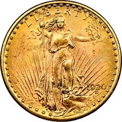 1920 Coins Saint-Gaudens Gold Double Eagle Prices