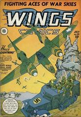 Wings Comics #35 (1943) Comic Books Wings Comics Prices