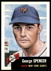 George Spencer #115 Baseball Cards 1991 Topps Archives 1953 Prices