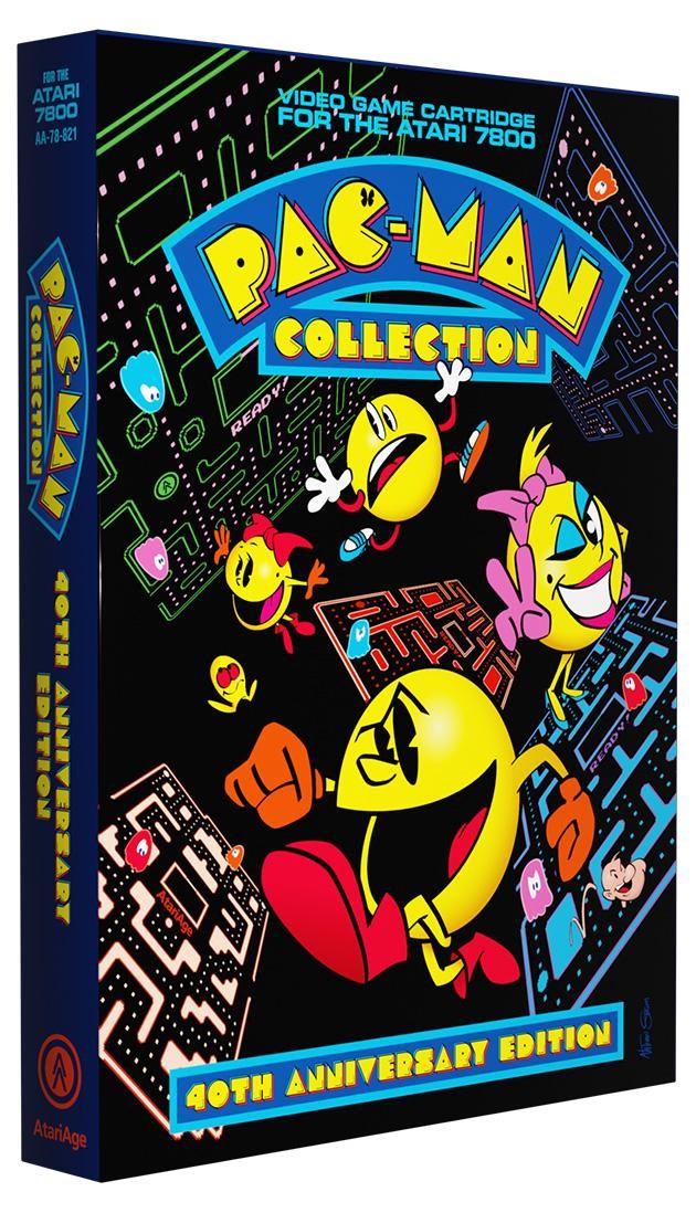 Pac-Man Collection: 40th Anniversary Edition [Homebrew] PAL Atari 7800