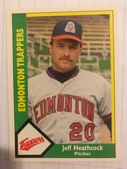 Jeff Heathcock #9 Baseball Cards 1990 CMC Edmonton Trappers Prices