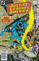 Justice League of America [Newsstand] #253 (1986) Comic Books Justice League of America Prices