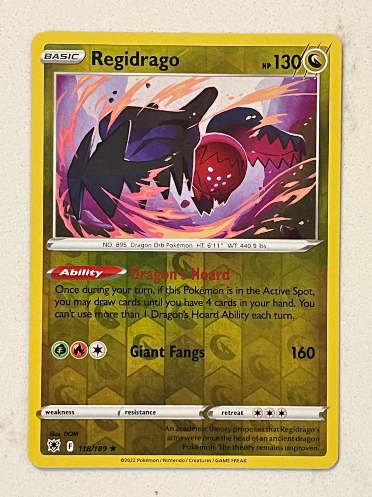Regidrago [Reverse Holo] 118 Prices Pokemon Astral Radiance