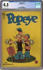 Popeye #7 (1949) Comic Books Popeye Prices