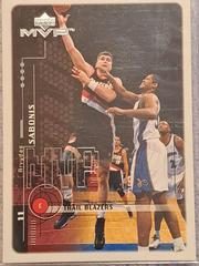 Arvydas Sabonis #131 Basketball Cards 1999 Upper Deck MVP Prices
