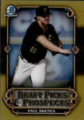 Paul Skenes [Gold] Baseball Cards 2023 Bowman Draft Picks & Prospects Prices