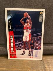 Alan Henderson Basketball Cards 1996 Collector's Choice Prices