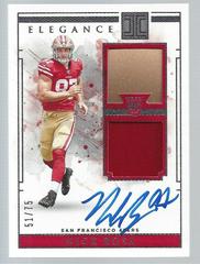 Nick Bosa [Helmet, Patch Autograph] Football Cards 2019 Panini Impeccable Prices
