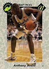 Anthony Avent [Draft Picks Premiere Edition] #9 Basketball Cards 1991 Classic Draft Prices