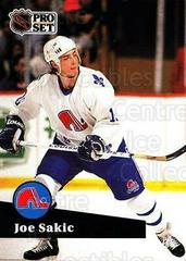 Joe Sakic [French] Hockey Cards 1991 Pro Set Prices
