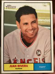 Juan Rivera #203 Baseball Cards 2010 Topps Heritage Prices