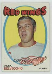 Alex Delvecchio Hockey Cards 1971 Topps Prices