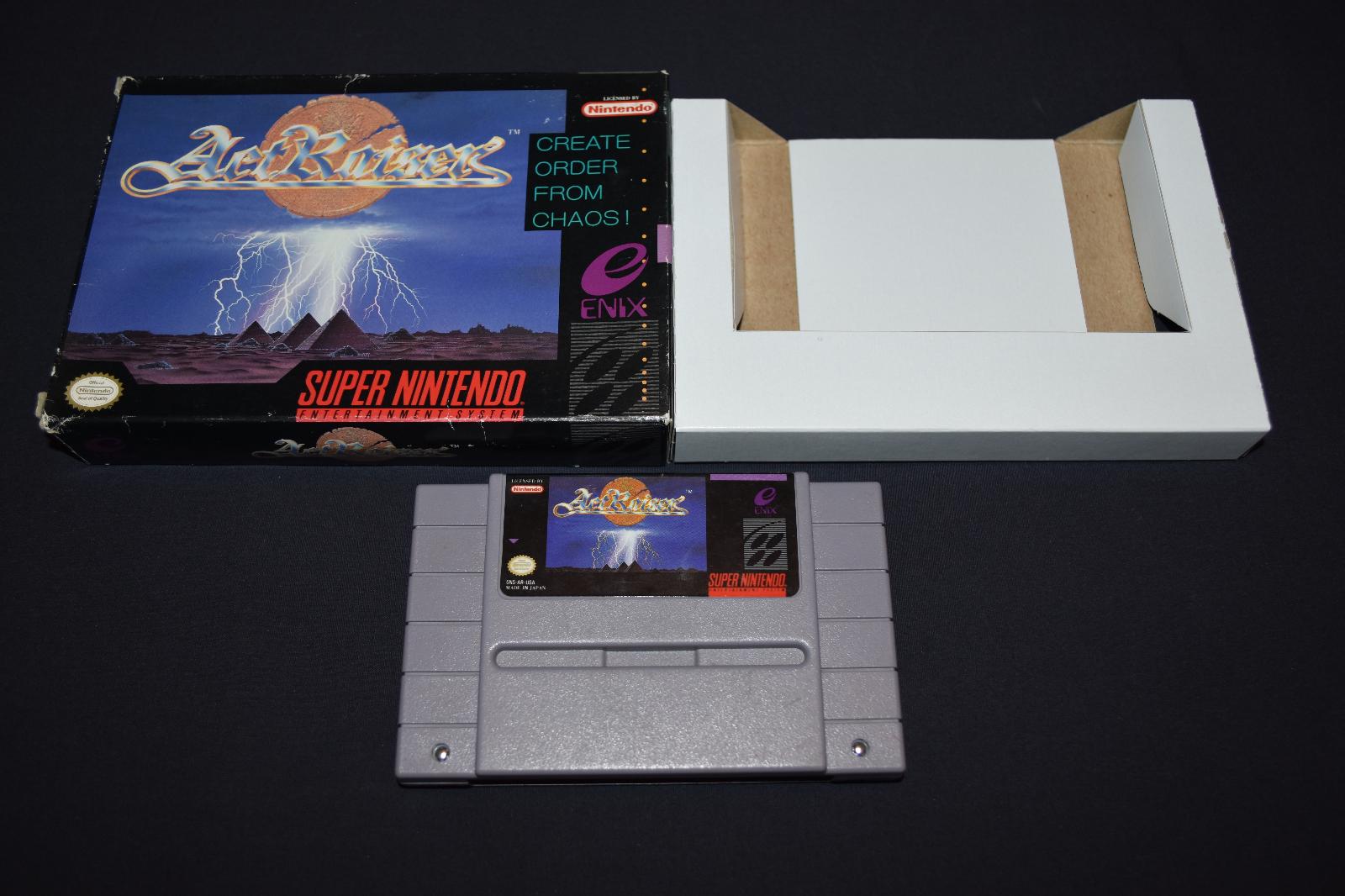 ActRaiser Item and Box only Super Nintendo