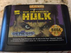 Cartridge (Front) | The Incredible Hulk Sega Genesis