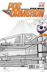 Star Wars: Poe Dameron [Celebration Sketch] Comic Books Poe Dameron Prices